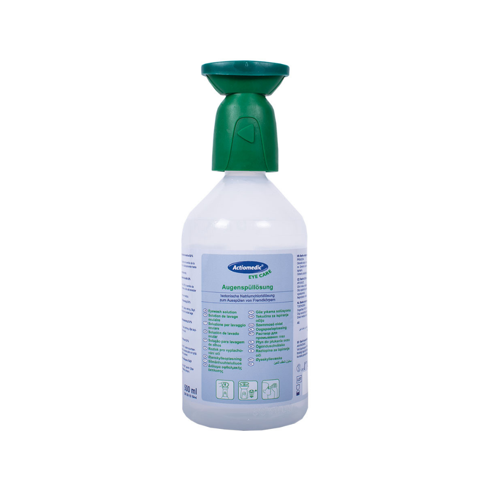 Actiomedic Yeşil Kapaklı Göz Duşu Solüsyonu 500 ML