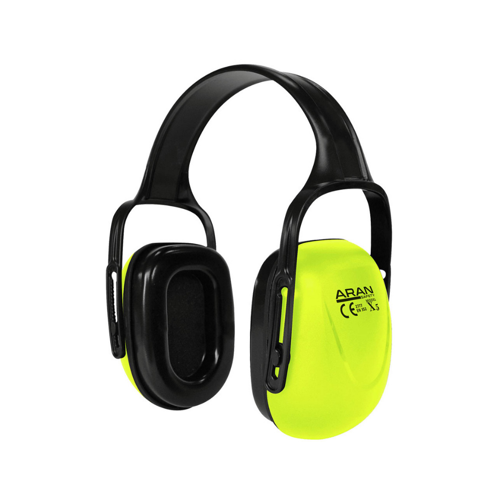 Aran Safety Model X5 EN 352-1 29 dB Dielektrik Sarı Ayarlanabilir Kulaklık Uzman Safety