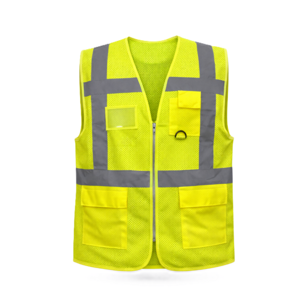 Fileli Sarı Mühendis İkaz Yeleği - Uzman Safety