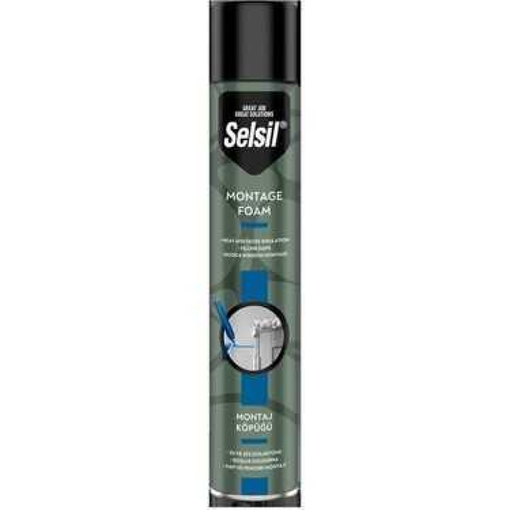 Selsil PU Montaj Köpük 600gr 2619 - Uzman Safety
