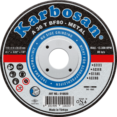 Karbosan Metal Kesme Diski