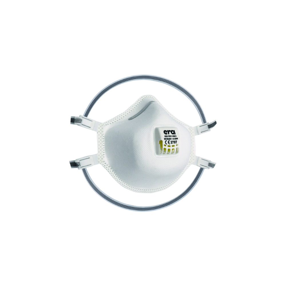 ERA 6320 V FFP2 NR D Beyaz Ventilli Premium Seri Toz ve Virüs Maskesi Uzman Safety