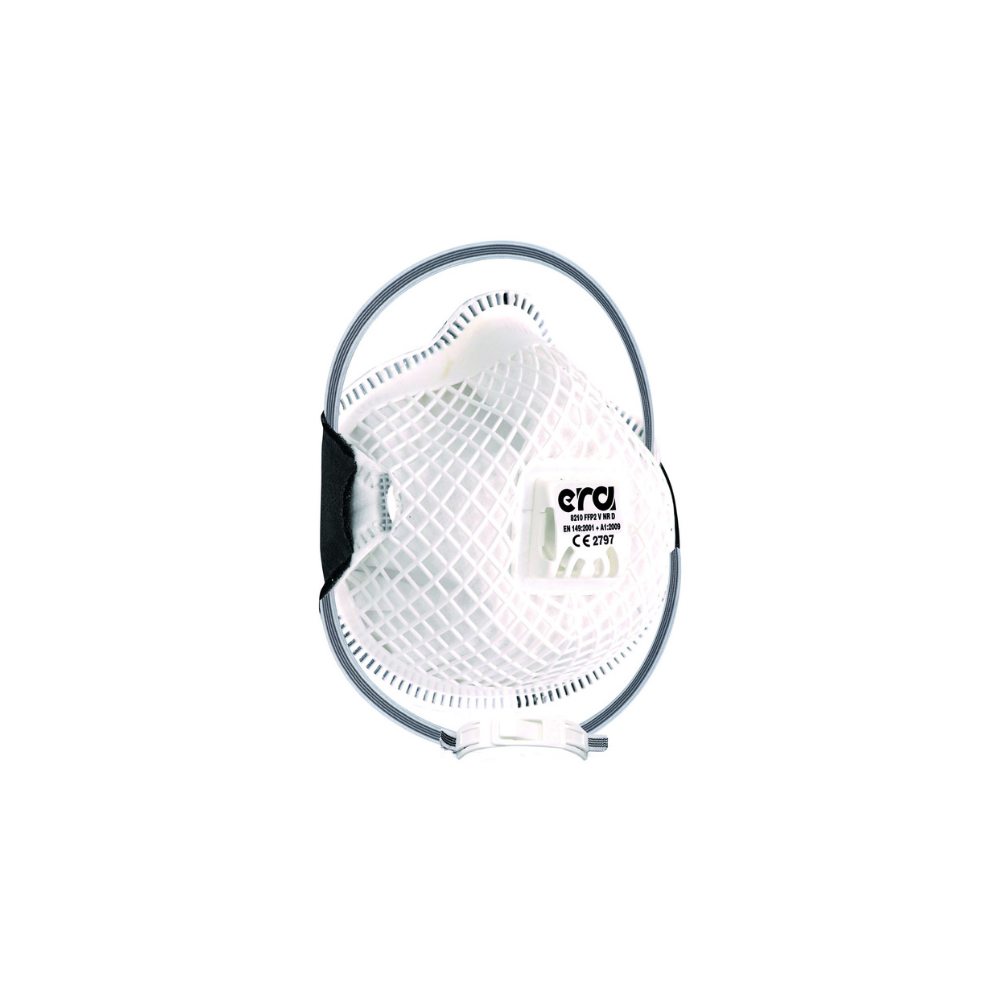 ERA 8210 V FFP2 NR D Beyaz Ventilli ERAFLEX Serisi Toz ve Virüs Maskesi Uzman Safety